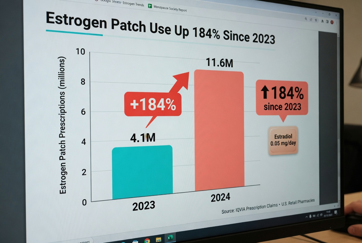 You finally decided to try HRT. Now the patches are running out.